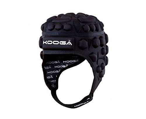 KoogaEssential Headgear, Black/Orange, Small Boys