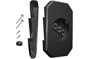 LALOCAPEYO 8141DBL Outdoor Mounting Plate kit with Built-in Electrical Box,Outdoor Light Mount Kit for 1/2-inch Lap Double an