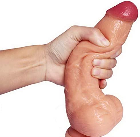 UsmanCR1 Hùge Bǐg Sǐze Reàlǐstic, Black Thin Silicone Toys With For Women Vibrating Double Intimacy Toy | L:21cm,W:5cm