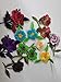 CraftbuddyUS 10 Iron On Stick, Sew On Fabric Flower Motifs, Craft, Sewing, Embroidery Patches