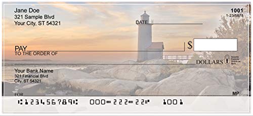 Lighthouses Scenic Views Top Tear Personal Checks