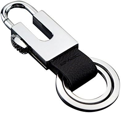 Galaxia Air Metal Leather Key Chain Creative Gift Key Ring