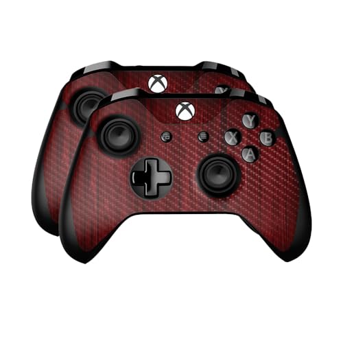 Carbon Fiber Skin Compatible with Microsoft Xbox One Controller (2 Pack) - Cher…