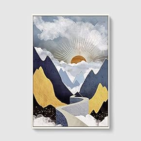 SIGNFORD Framed Canvas Home Artwork Decoration Nordic Style...