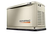 Generac 70291 Home Standby Generator Guardian Series 9/8kW Air-Cooled with Wi-Fi, Aluminum