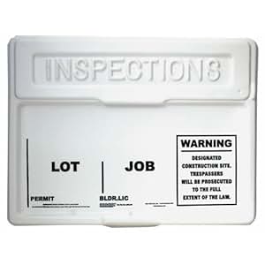 Permit Posting Box White - Computers - Amazon.com