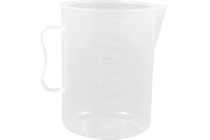 FELTECHELECTR Engine Oil Measuring Cup 34Oz Plastic Measuring Pitcher with Clear Graduated Scale for Automotive Transmission 