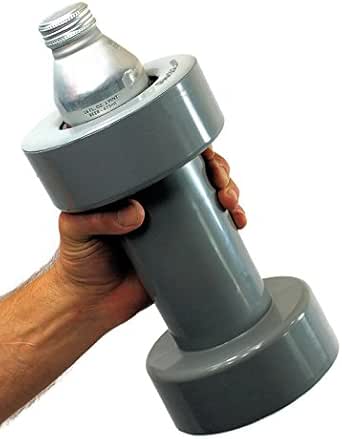 Beerbell Beer Can Cooler Floating Drink Holder, 3lbs, with Bottle Can Insulator Sleeve for Beer Lovers, Birthdays, White Elephant, Mother or Father Gift, Husband