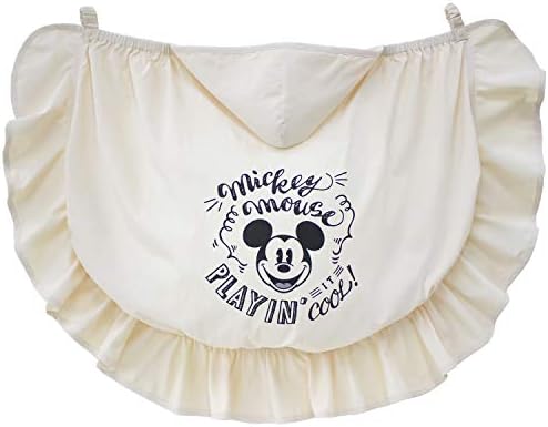 Sweet Mommy 授乳ケープ Uvケープ ディズニーデザイン ベビーカーカバー 抱っこ紐カバー 紫外線99 6 カット 蚊よけ オーガンジー袋入り ミッキーマウス アイボリー
