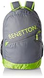United Colors of Benetton 23 Ltrs Grey Casual Backpack (16A6BAGT7006I)