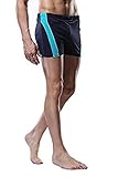 Charmleaks Men's Swim Trunk Solid Swimming Brief swimsuit for men Fitness Swimwear