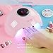 UV LED Nail Lamp, LANGSTAR 24W Nail Dryer with 12 LEDs and 3 Timer Setting for Gel Polish and Nail Art