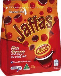 Allen's Jaffas Pouch 200g