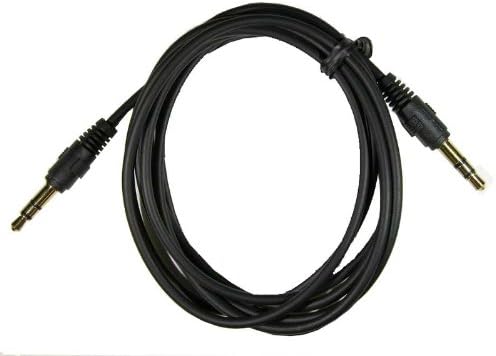 60 3.5mm Male to Male Stereo Auxiliary Cable For LG Optimus M690 (Metropcs and Cricket) + Live My Life Wristband. "