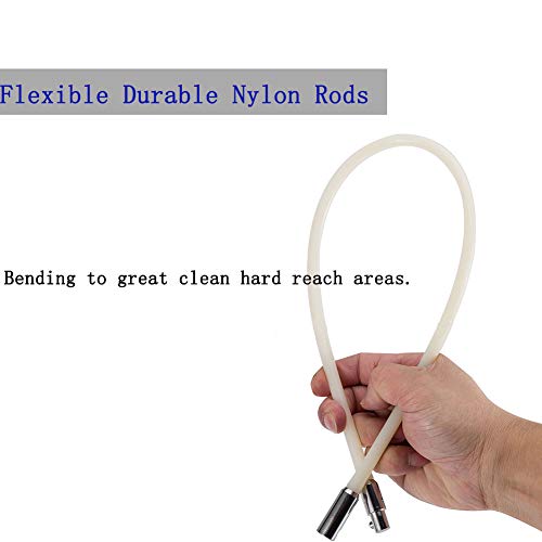 image for Morinoli 26ft Chimney Cleaning Brush Kit，Electrical Drill Drive Swee