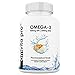 Premium Omega 3 Fish Oil 800mg EPA 600mg DHA - Pharmaceutical Grade - Burpless Natural Lemon Taste - 120 Capsules - Potent Support for a Healthy Heart and Brain - Made in USA