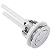 Pixnor OULII 114mm Silver Dual Flush Toilet Water Tank Push Buttons Rods