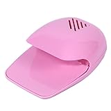 Portable Nail Dryer,Ikevan Fashion Hand Finger Toe Nail Art Polish Paints Dryer Blower Mini Tool (Pink)