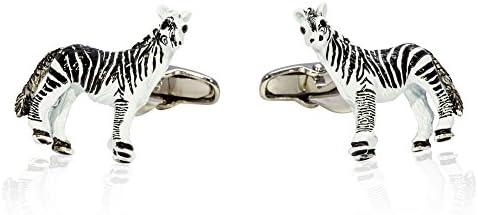 Zebra Cufflinks By Jewelry Mountain