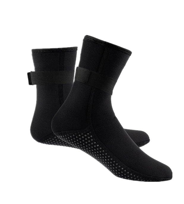 Men Women Neoprene Swim Socks Wetsuit Socks Neoprene Diving Socks Thermal Open Water Swim Socks Anti Slip Water Socks Snorkeling Fin Sock Elastic Surf Beach Sock Sailing Sock Warmth for Cold Water