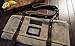 Waxed Canvas Chef Knife Roll - 15 Knife Slots, Card Holder and Zippered Pocket - Genuine Leather and Brass Buckles - Knives Not Included (Beige)