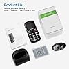 Artfone-CS182-Big-Button-Mobile-Phone-Senior-Unlocked-Mobile-Phone-with-Dock-and-1400mAh-Battery artfone CS182 Big Button Mobile Phone, Senior Unlocked Mobile Phone with Dock and 1400mAh Battery.