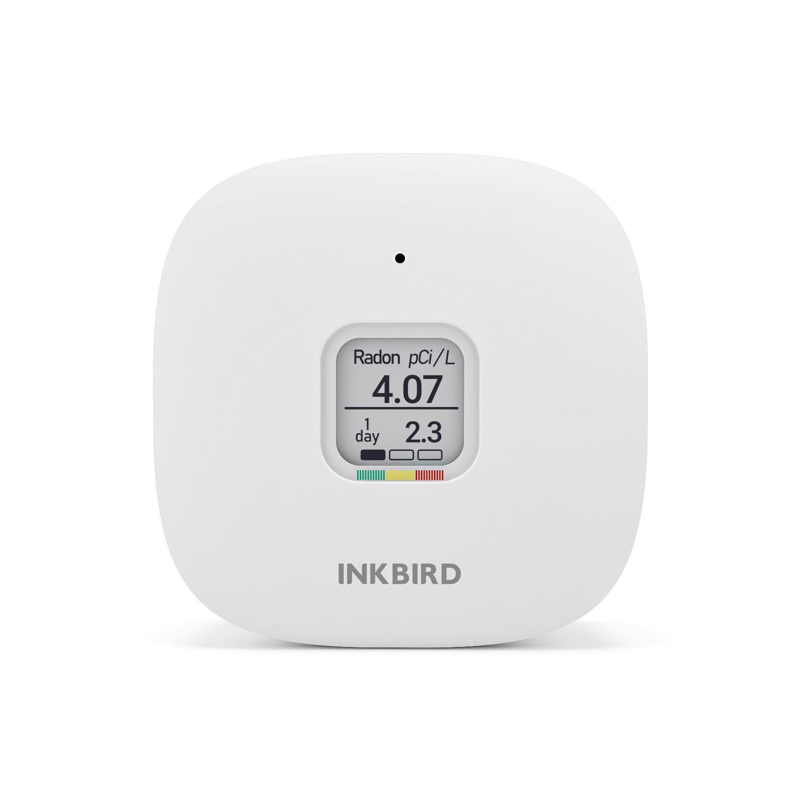 Photo 1 of INKBIRD Radon Detector for Home, Ink-RD3 Portable Radon Tester for Home with Long & Short Term Monitoring, E-Ink Display & 2-Year Battery, Alpha Spectrometer Sensor, PCi/L & Bq/m³ Units Switchable
