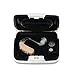 SOUNDLINK Hearing Aid Case Hard Storage Box with Battery Compartment for BTE CIC ITE ITC Hearing Aids Portable