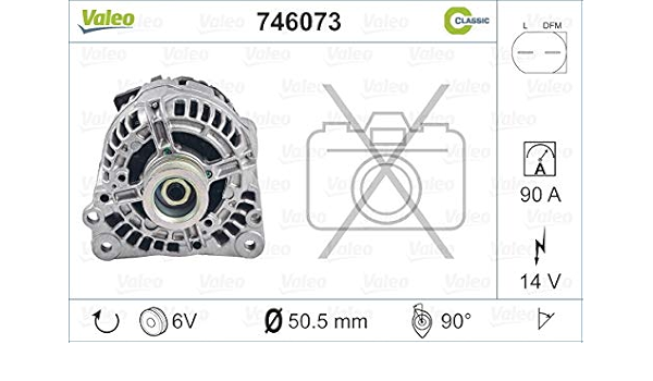 Valeo 746073 Alternador: Amazon.es: Coche y moto