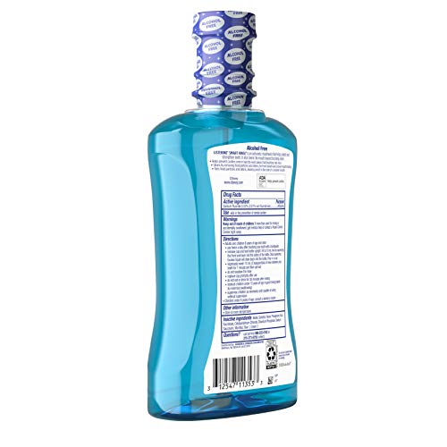Listerine Smart Rinse Kids AlcoholFree Anticavity Fluoride Mouthwash
