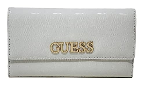 Guess Women's Laredo Logo Debossed Slim Wallet Clutch Bag White in  Bahrain Whizz