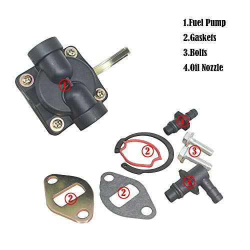 12-559-02-S Fuel Pump Kit for Kohler CH11-CH16 CV11-CV16 CH410 11-16 HP Engine Replace OE# 12 559 01-S 12 559 02-S