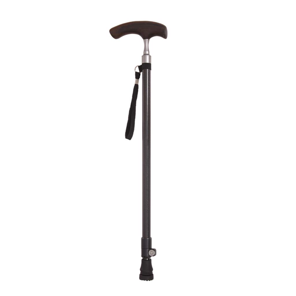 最新入荷 杖高齢者は軽く純木の滑り止め古い炭素繊維松葉杖を伸ばすことができます B07nq5wz14 松葉杖 Www Viquel Fr