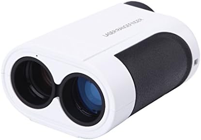 New 600m Handheld Monocular Laser Range Finder, Vikoo 650 Yards Golf Yardage Rangefinder Bowhunting Telescope Laser Distance Meter Angle Height Measurer Hunting Distance Measuring Tool (White)