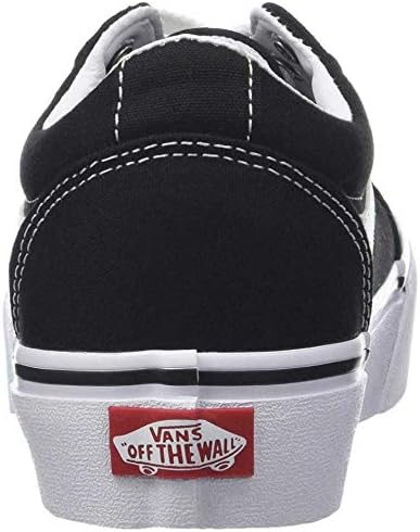 Damen Ward Platform Sneaker Ward Platform Trainers, (CANVAS) BLACK/WHITE, 38 EU