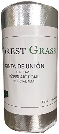 FOREST GRASS Artificial Grass Tape - Self-adhesive Seaming Turf Tape (6 inches x 16.4 feet-A)