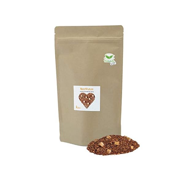 TeaLaVie - Rooibos Tee lose - zartes Karamell mit Sahne (200g) Naschkatze - SÃ¼dafrika