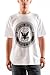 Official Us Navy Emblem T-shirt USN White Tee (Medium)