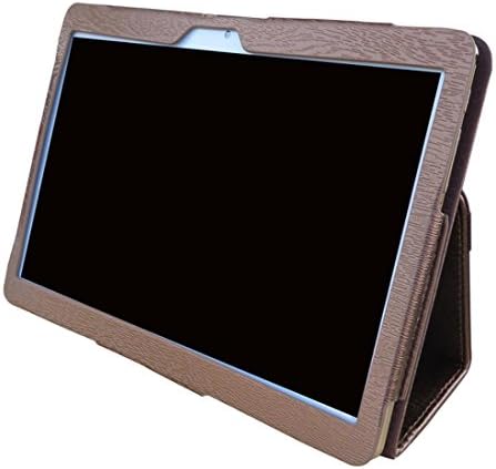 Eachon Ultra Slim Universal Leather Flip Case Cover For Universal 9.6inch Tablet PC (Brown)