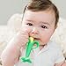 Nuby Soothing Corn Teether, Green, Green