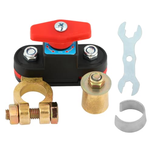 Car Battery Power Cut Off Switch Breaker, 12V-24V Battery Disconnect Switch at Amazon