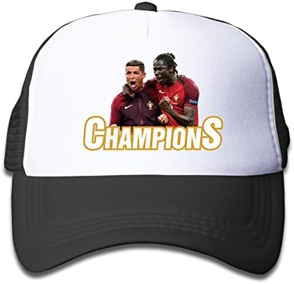 PGiG Kid's UEFA Euro 2016 Champion Portugal Adjustable Mesh Trunk Baseball Hat/Cap