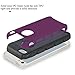 Ailun Case for iPhone 5s iPhone Se(2016) iPhone 5 Soft TPU Bumper Hard Shell Solid PC Back Shock Absorption Hybrid Dual Layer Slim Cover Purple