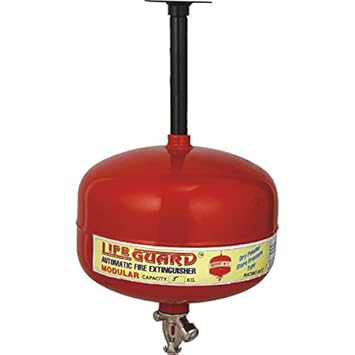 Lifeguard Ceiling Mounted Automatic Modular Fire Extinguisher 5 Kg