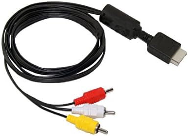 Audio Video AV Cable Cord Wire With 3 RCA TV Lead For Sony For Playstation