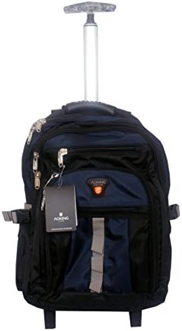 TRAVELLER CHOICE Aoking 20 Inch Polyester Laptop Backpack (Blue)