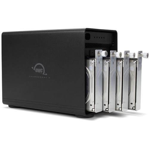 OWC / Other World Computing ThunderBay 4 16TB (4x 4TB) 4-Drive HDD Storage Solution with Dual Thunderbolt 3 Ports, RAID 5 Preconfigured