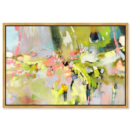 The Oliver Gal Artist Co. Abstract Framed Wall Art Canvas Prints 'Michaela Ness…