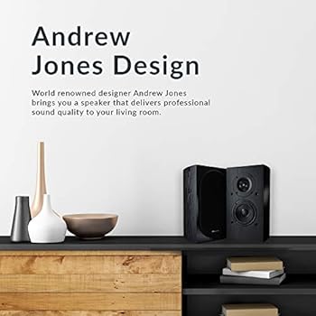 Amazon Com Pioneer Sp Bs22 Lr Andrew Jones Home Audio Bookshelf Loudspeakers Set Of 2 Home Audio Theater