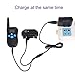 PetAZ Dog Training Shock Collar with 330 Yards Remote,Waterproof and rechargeable for Puppy, Small, Medium , Large Breeds,e-collar With 3 Modes Beep/Vibration/Shock